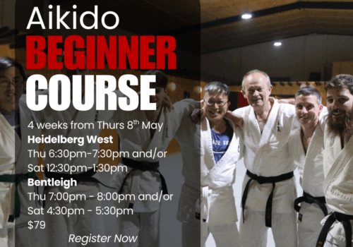 Aikido Shudokan Beginners Course Poster